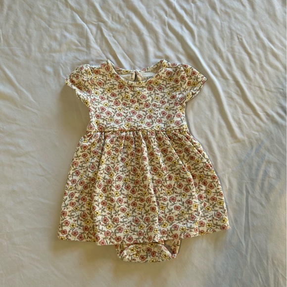 Carter's Other - Carter's Floral Bodysuit - Pink and Green